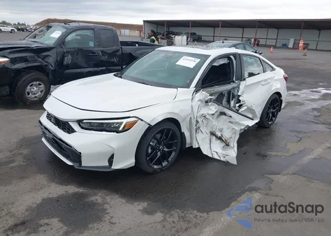 2026 Honda Civic Hybrid Sport/Sport Touring z USA, uszkodzony, nr VIN 2HGFE4F83TH304618